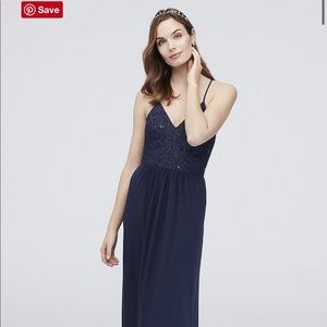 Navy Bridesmaid Dress